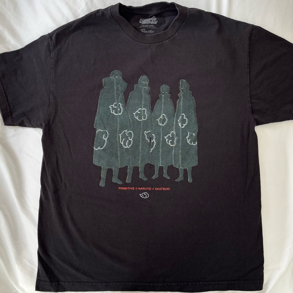 Primitive Black Naruto Akatsuki T-Shirt